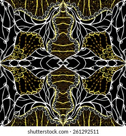 Unique, abstract pattern - vector