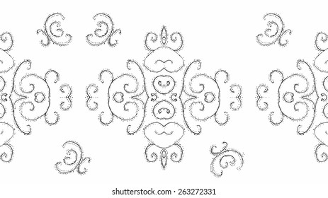 Unique, abstract pattern - vector