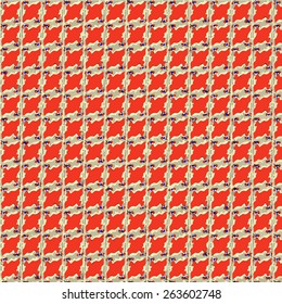 Unique, abstract pattern - vector