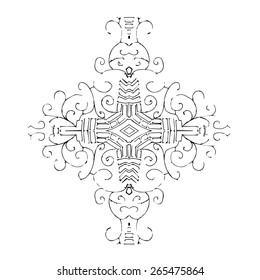 Unique, abstract pattern (vector)