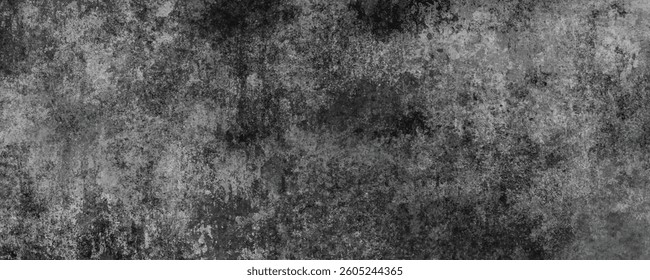 The Unique and Abstract Patterns Created by the Natural Erosion of a Cement Surface

