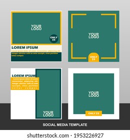 Unique Abstract Slides Modern Social Media Banner Template.This Design Easily Use. Promotional Web For Social Media. Elegant Sell And Discount Promo. Vector Illustration.