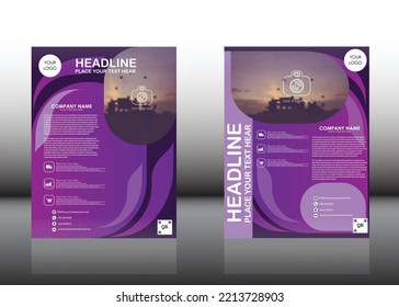 unique Abstract Vector EPS 10 Design Template for Flyer, Brochure, Business, Presentation, Poster, Website, Portfolio, Magazine, Cover Page.