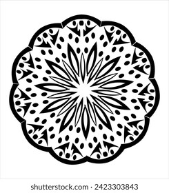 imagen de mandala vectorial abstracta única