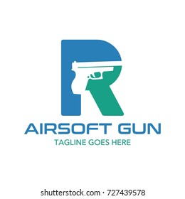 Unique Air Soft Gun Logo