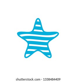 unique and amazing blue striped stars