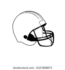 Unique american football sports helmet