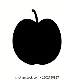 Unique Apple Vector Glyph Icon