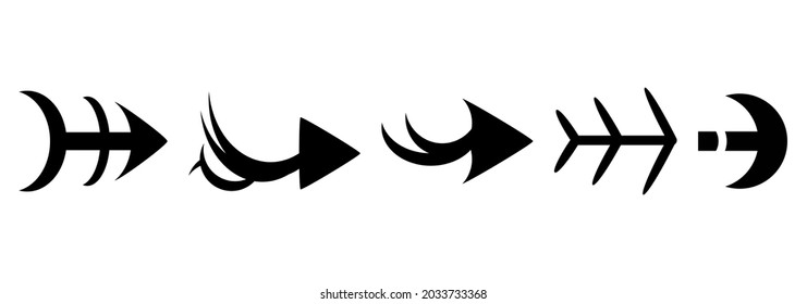 Unique arrow vectors, arrow icons, arrow set.