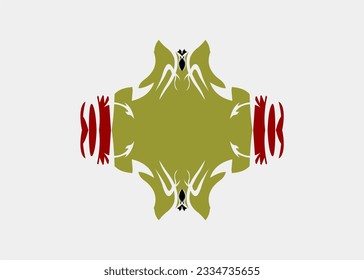 Unique art motifs with whimsical patterns