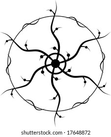 The unique art snowflake. The perfect for a designer