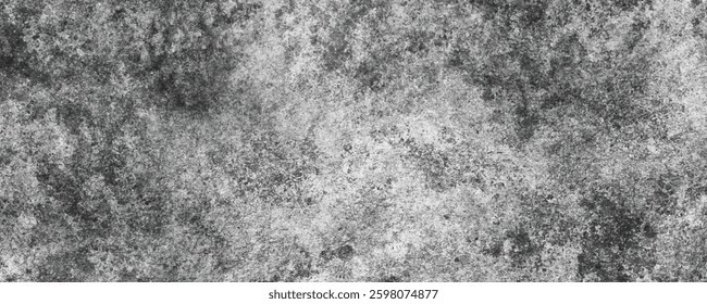 A Unique and Artistic Pattern Formed by the Natural Aging of a Cement Surface
