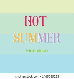 Unique artistic summer cards with bright gradient background,shapes and geometric elements in memphis style. 