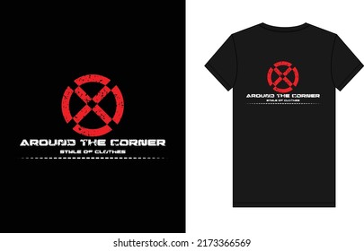 Unique art's typography t-shirt design.