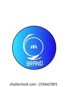 Einzigartiges und attraktives abstraktes Logo