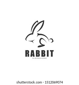 
Unique and attractive cool rabbit logo