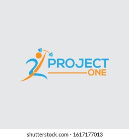 Unique attractive creative modern game logo