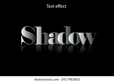 Unique and attractive text effect design