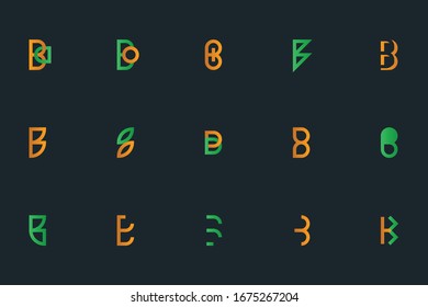 Unique B Letter Logo Design