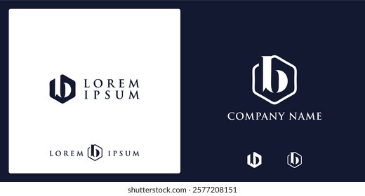 unique b letter Logo and icon classic and modern style