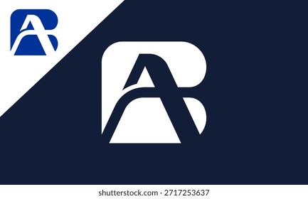 Einzigartiges Logo für BA- oder AB-Buchstaben