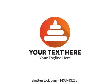 unique baby simple logo creative design in flat style with color . baby logo creative design for identity and shop