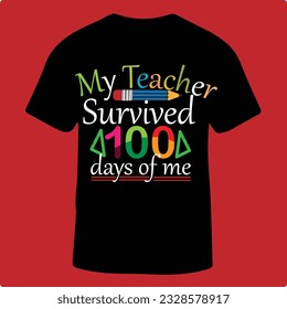 Unique Back to school t shirt design 