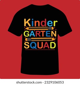 Unique back to school t shirt design
