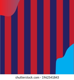 Unique background arrangement with red and blue layers. Can be used for editing, wallpaper, sticker and other needs.