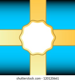 Unique background for a detail in the center