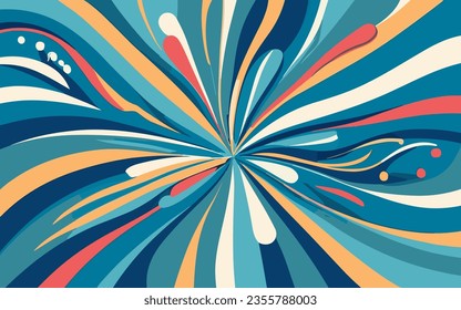 unique background flat abstract design, vector, illustration