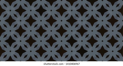 Unique background geometric swatch. Perfect for wrapping paper, wallpaper, textile and surface design. Creative Ethnic Style seamless pattern