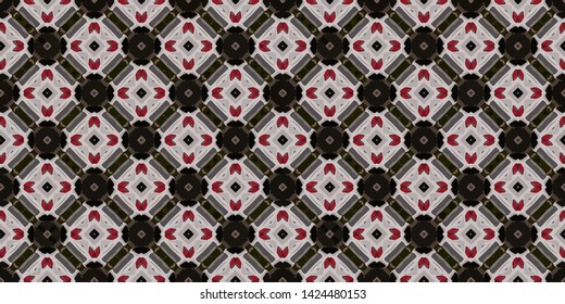 Unique background geometric swatch. Perfect for wrapping paper, wallpaper, textile and surface design. Creative Ethnic Style