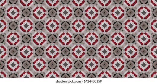 Unique background geometric swatch. Perfect for wrapping paper, wallpaper, textile and surface design. Creative Ethnic Style