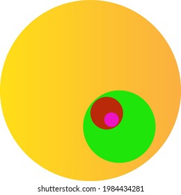 Unique background vector design with various patterns and colors