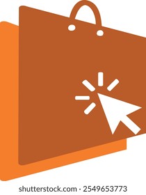 Unique Bag Logo Vector Design