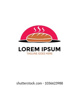 unique bakery logo. vector illustration. minimalist