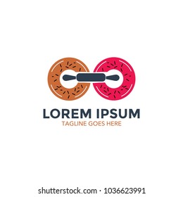 unique bakery logo. vector illustration. minimalist