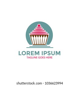 unique bakery logo. vector illustration. minimalist