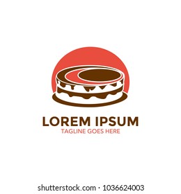 unique bakery logo. vector illustration. minimalist