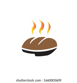 unique bakery logo. vector illustration.