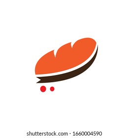 unique bakery logo. vector illustration.