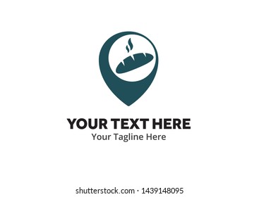 unique bakery simple logo creative design in flat style with color . bakery logo creative design for identity and business