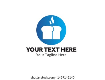 unique bakery simple logo creative design in flat style with color . bakery logo creative design for identity and business