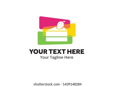 unique bakery simple logo creative design in flat style with color . bakery logo creative design for identity and business
