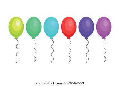 Unique balloon bunches for special event celebrations vector, Artistic balloon clusters for creative event decoration vector, Bright balloon designs for grand celebrations vector