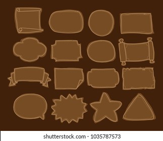 Unique banner & empty board sketch