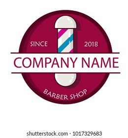unique barber shop logo