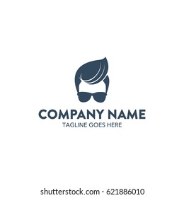Unique Barber Shop Logo