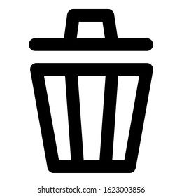 Unique basket icon, illustration, vector